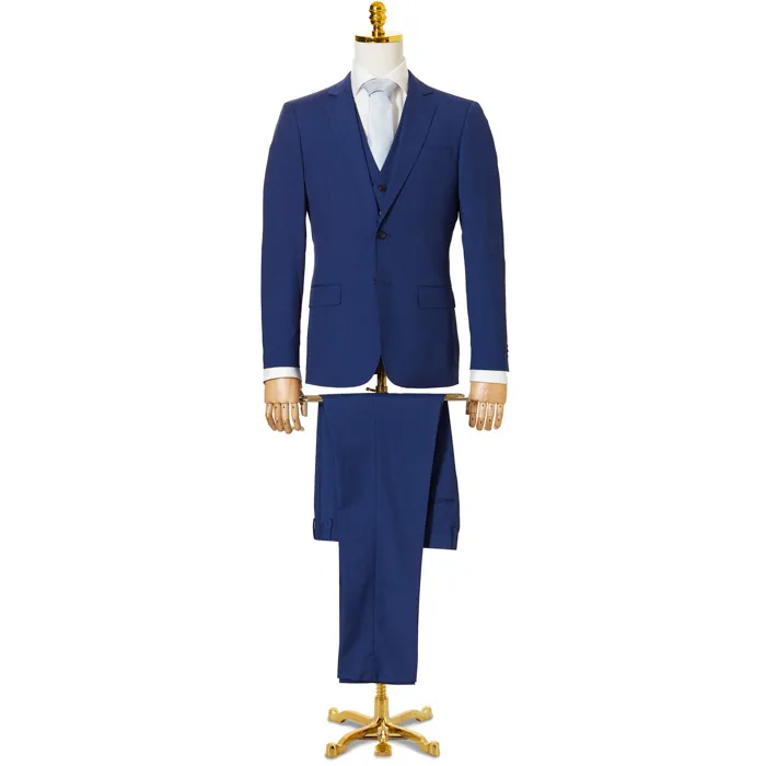 Henk ter Horst, tuta intera 3 pezzi con elastico blu royal
