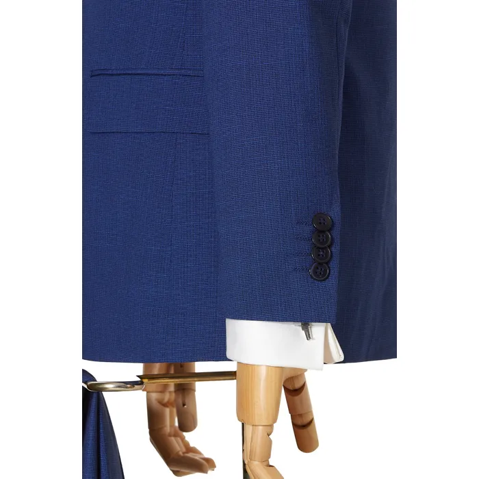 Henk ter Horst, tuta intera 3 pezzi con elastico blu royal