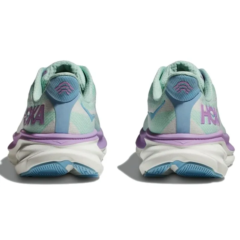 Hoka Clifton 9 Azzurro Lilla - Scarpe Running Donna