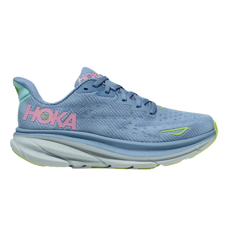 Hoka Clifton 9 Viola Rosa Bianco - Scarpe Running Donna