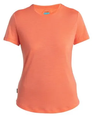 Icebreaker Merino 125 Cool-Lite Sphere III Orange Maglietta da donna