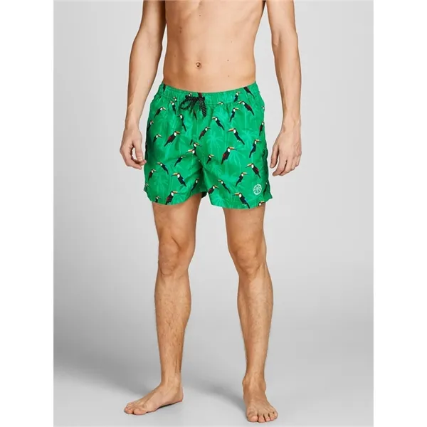 JACK JONES - Costume uomo mare stampa animal