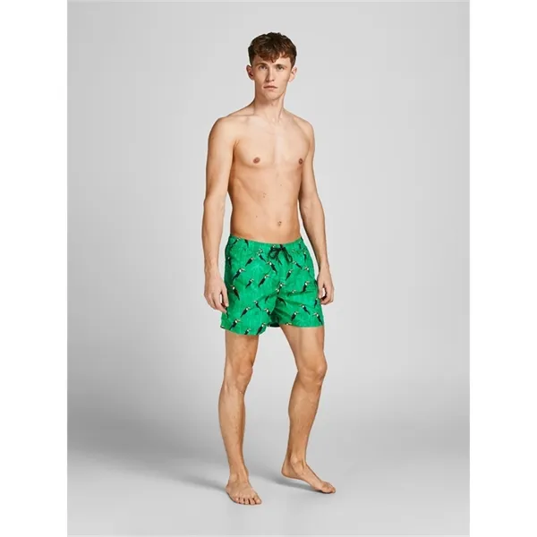 JACK JONES - Costume uomo mare stampa animal