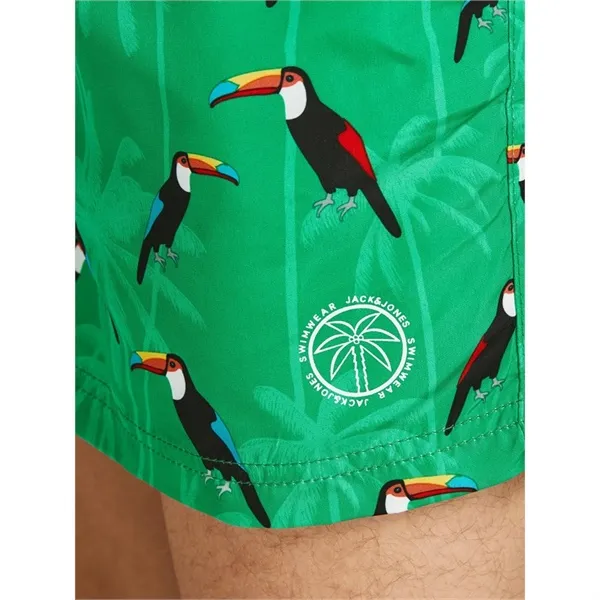 JACK JONES - Costume uomo mare stampa animal