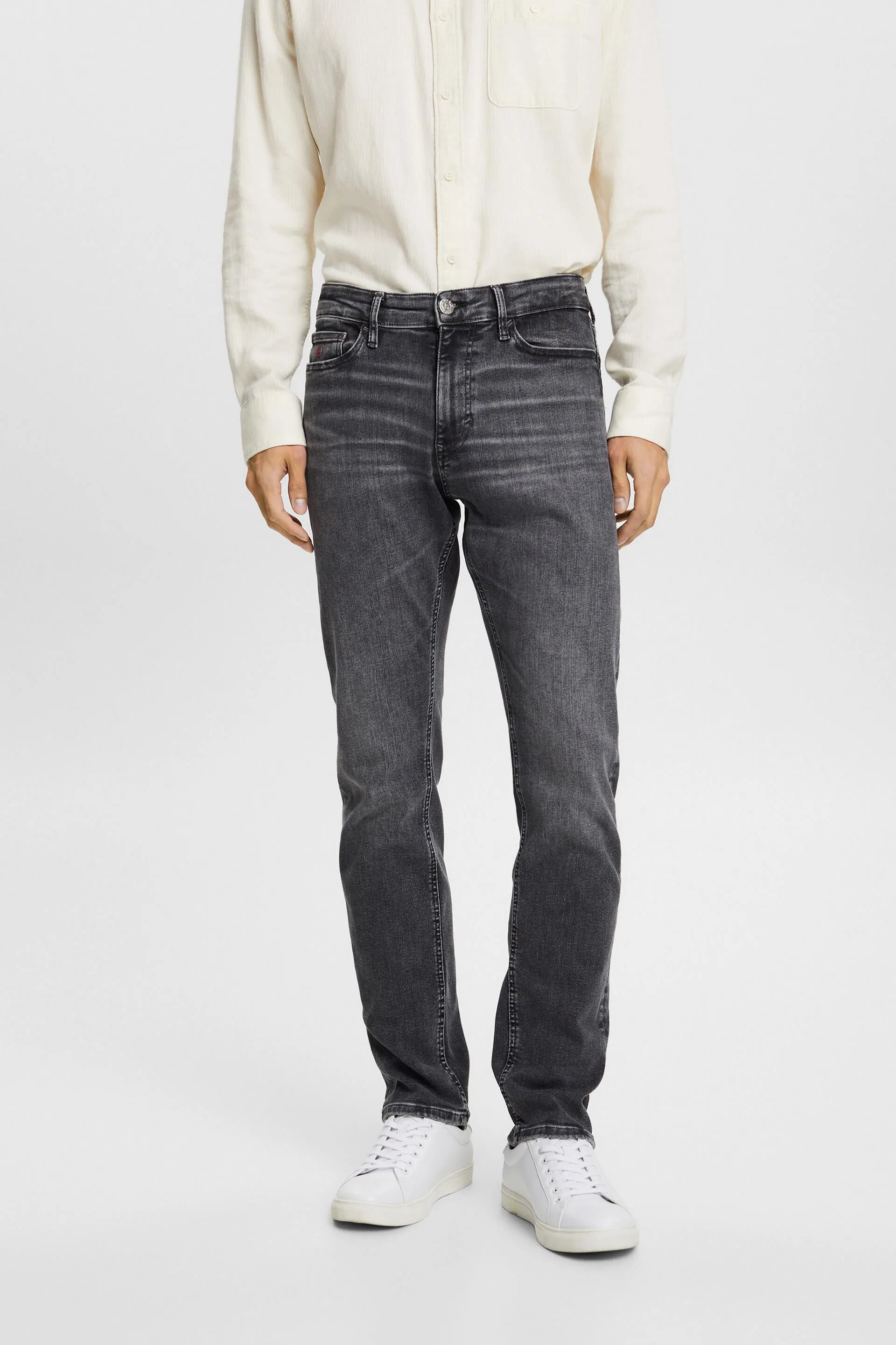Jeans Slim Fit a vita media