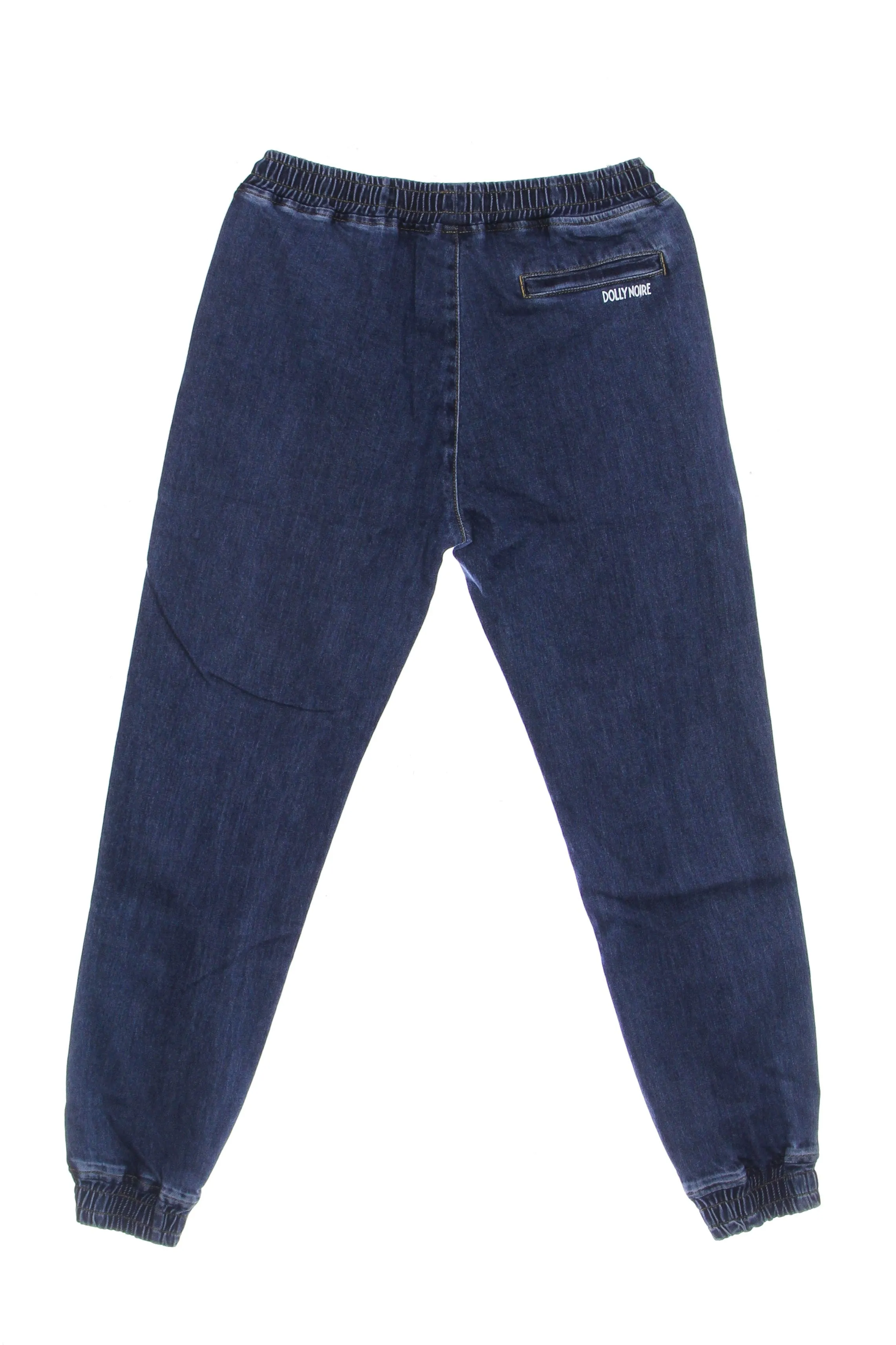 Jeans Uomo Pants Jogger Denim Light Denim Blue