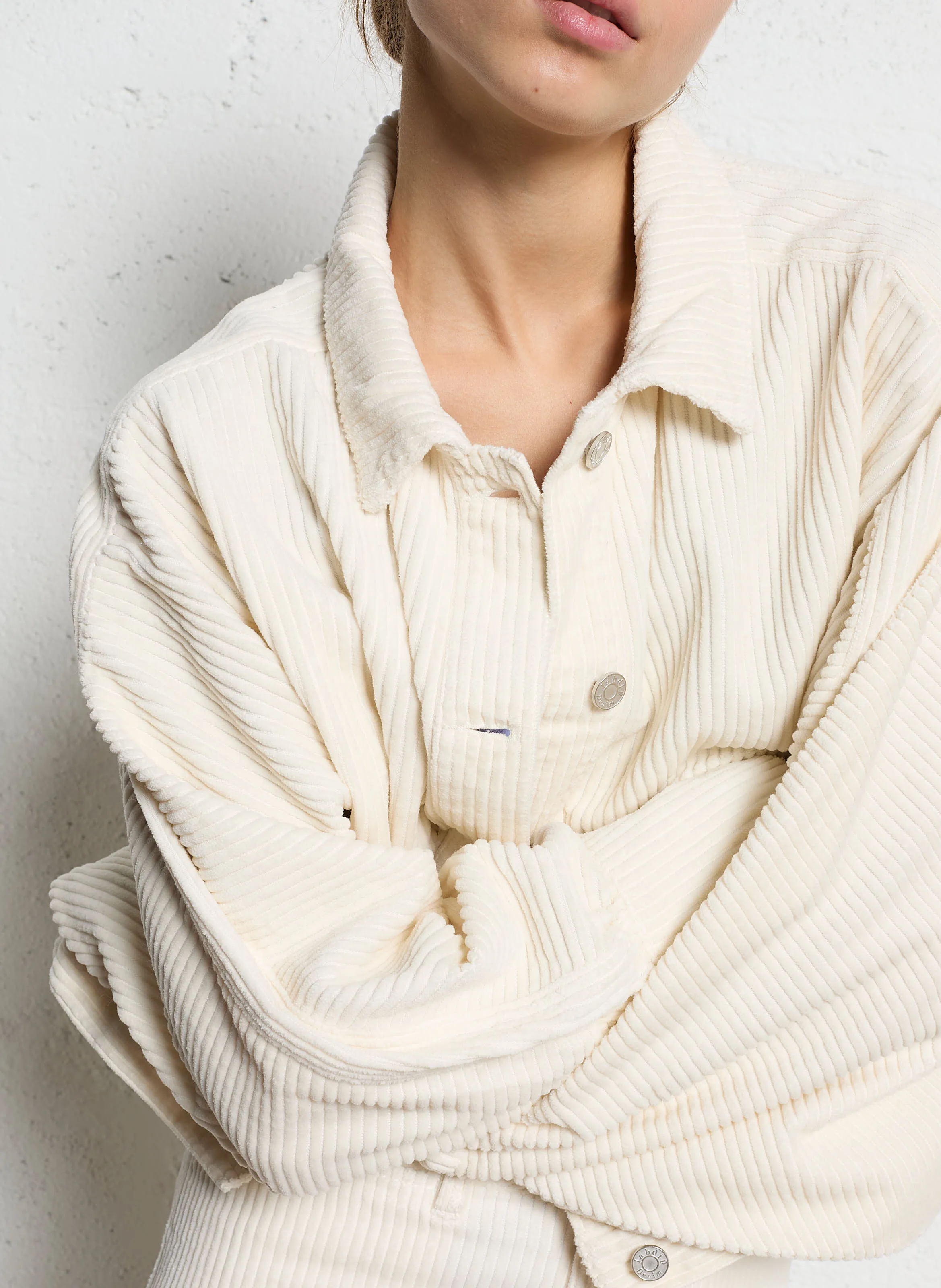  LAB DIP   BRON - Giacca collo classico in cotone | Beige