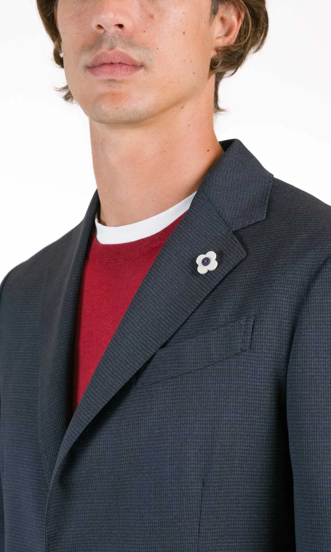 Lardini Abito Easy Wear Microdisegno