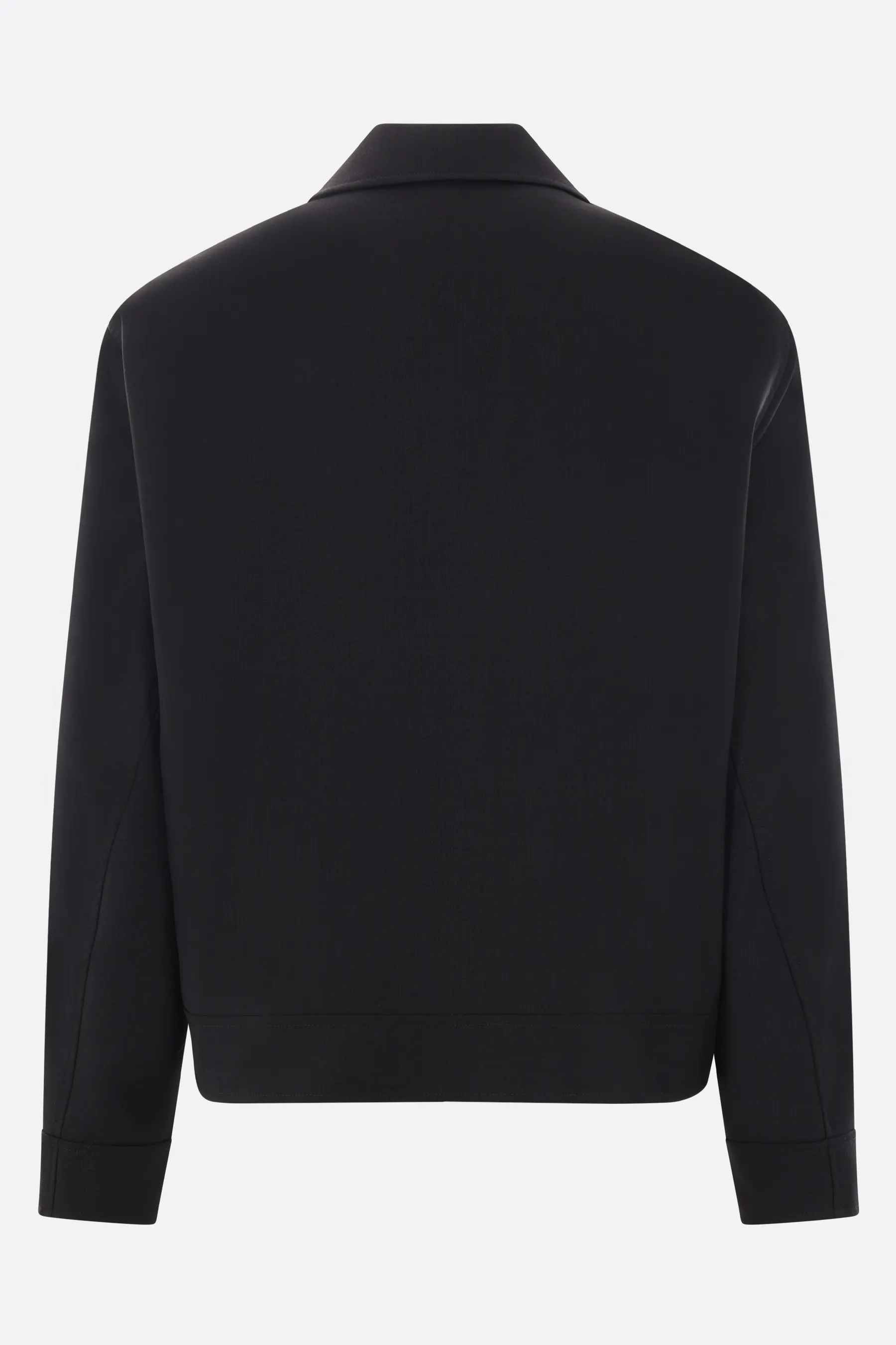 LARDINI giacca-camicia in lana
