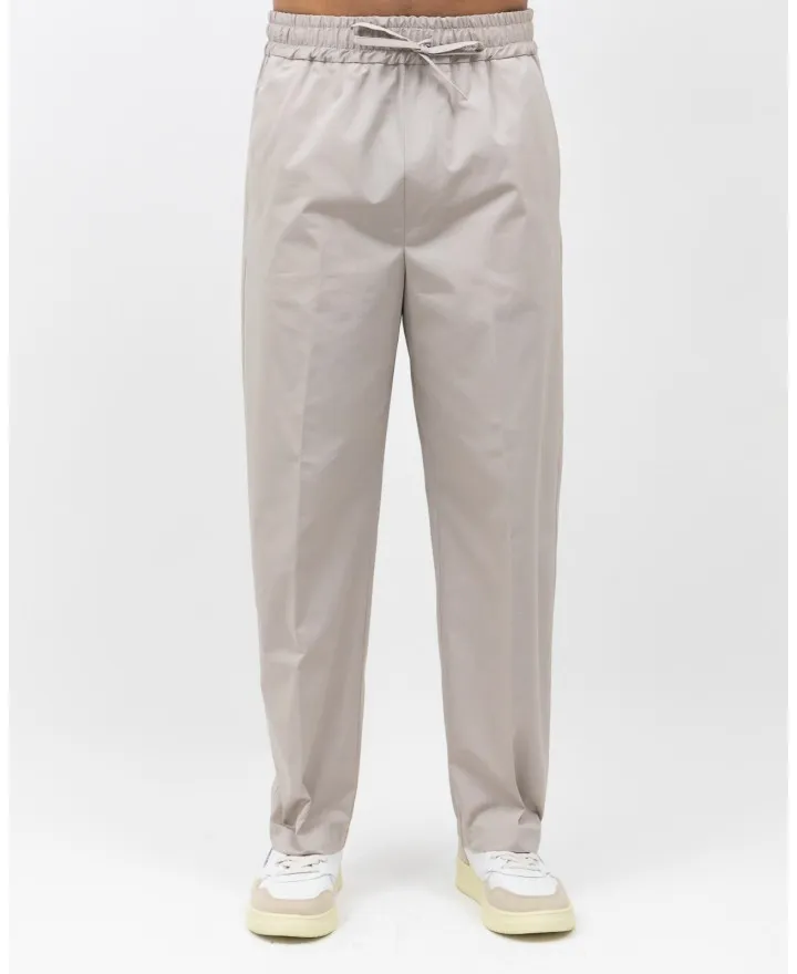 Lardini - Pantalone in Cotone Beige Uomo