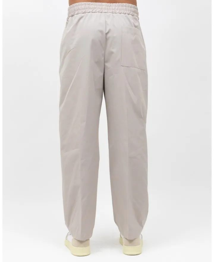 Lardini - Pantalone in Cotone Beige Uomo