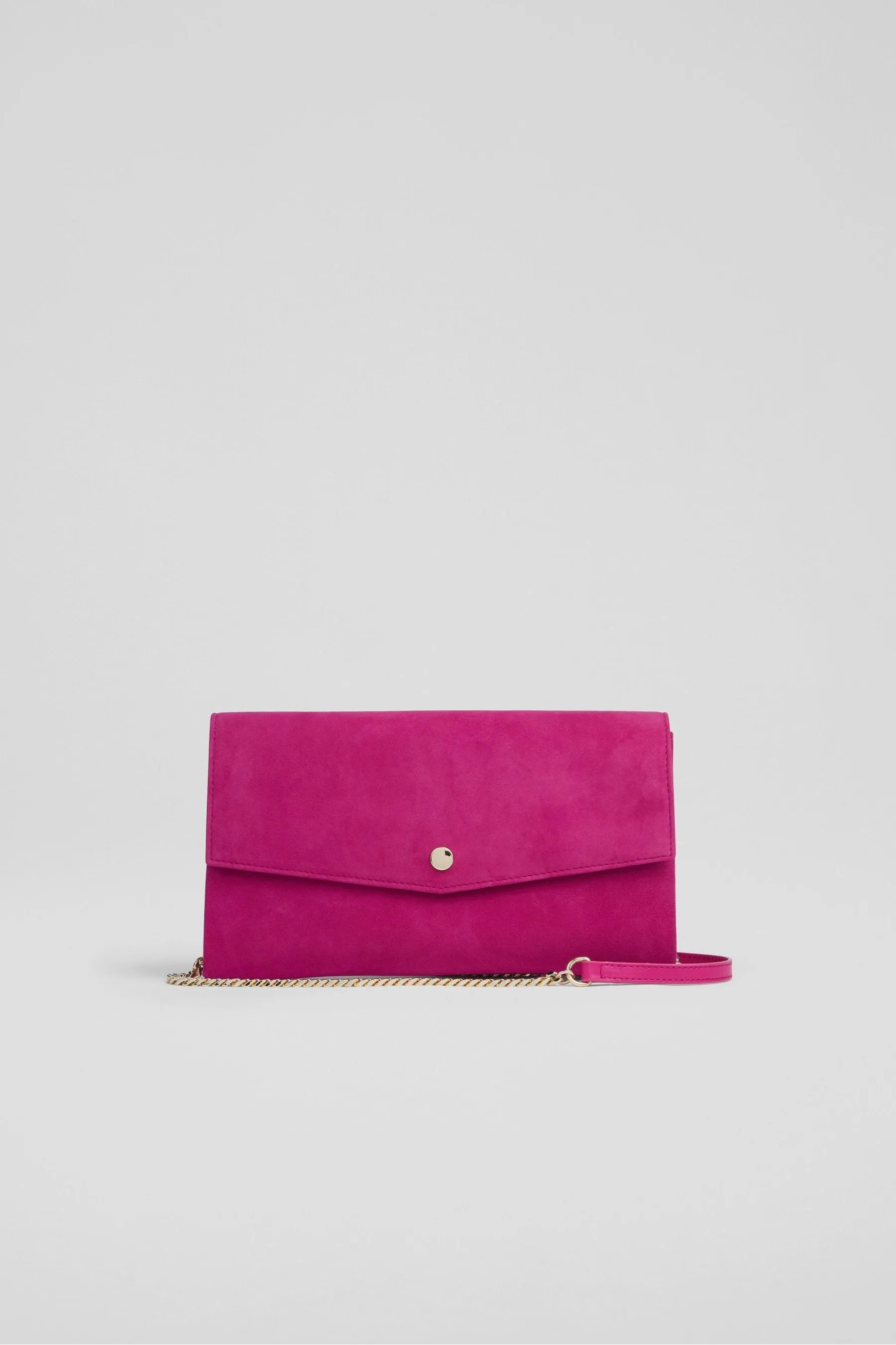 LK Bennett - Pochette a busta scamosciata
