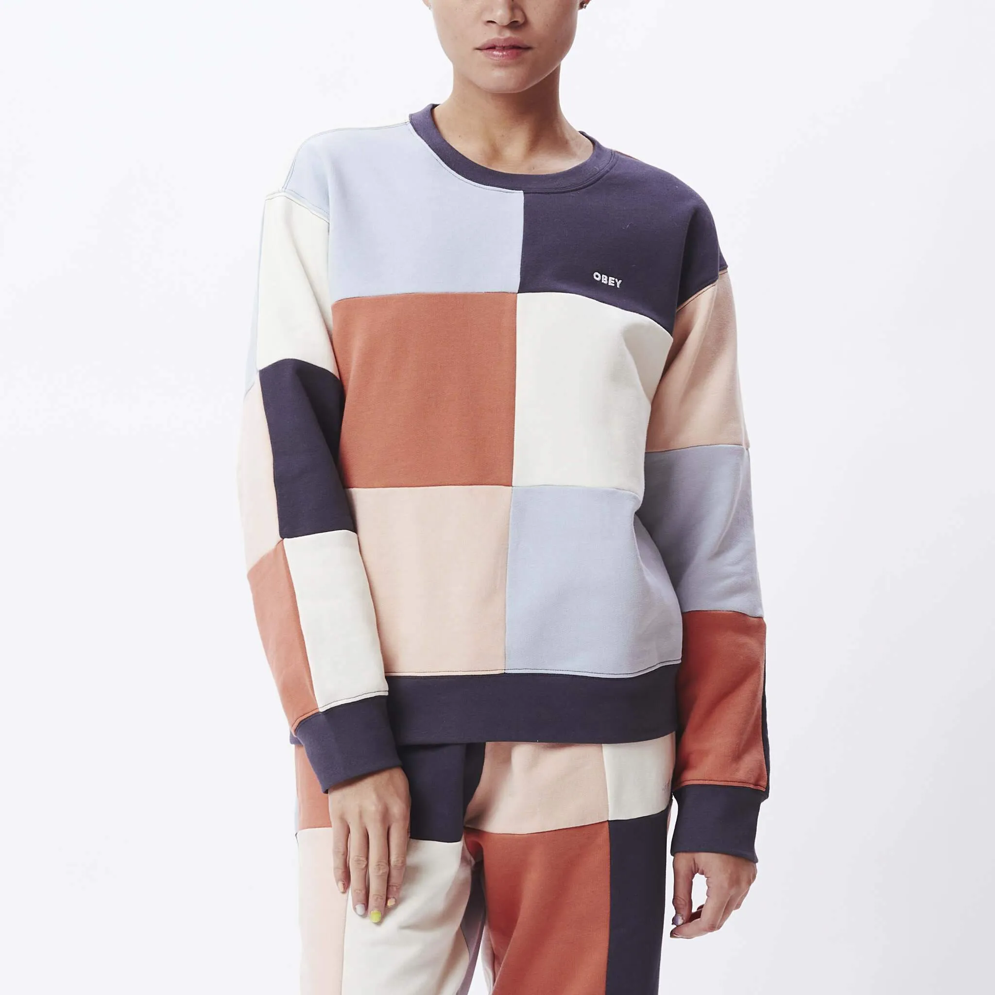 Lockdown Crew Specialty Fleece French Navy Multi