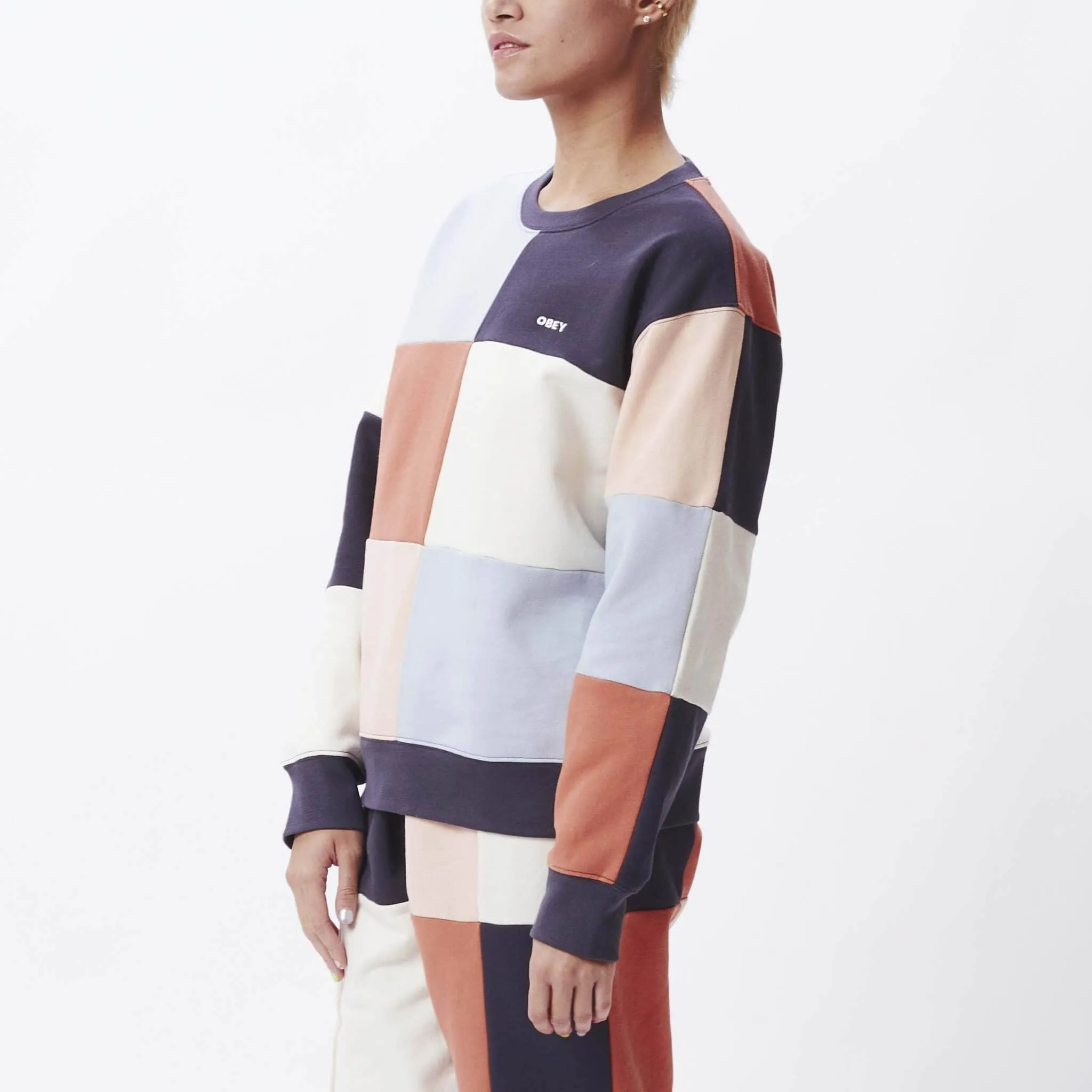 Lockdown Crew Specialty Fleece French Navy Multi