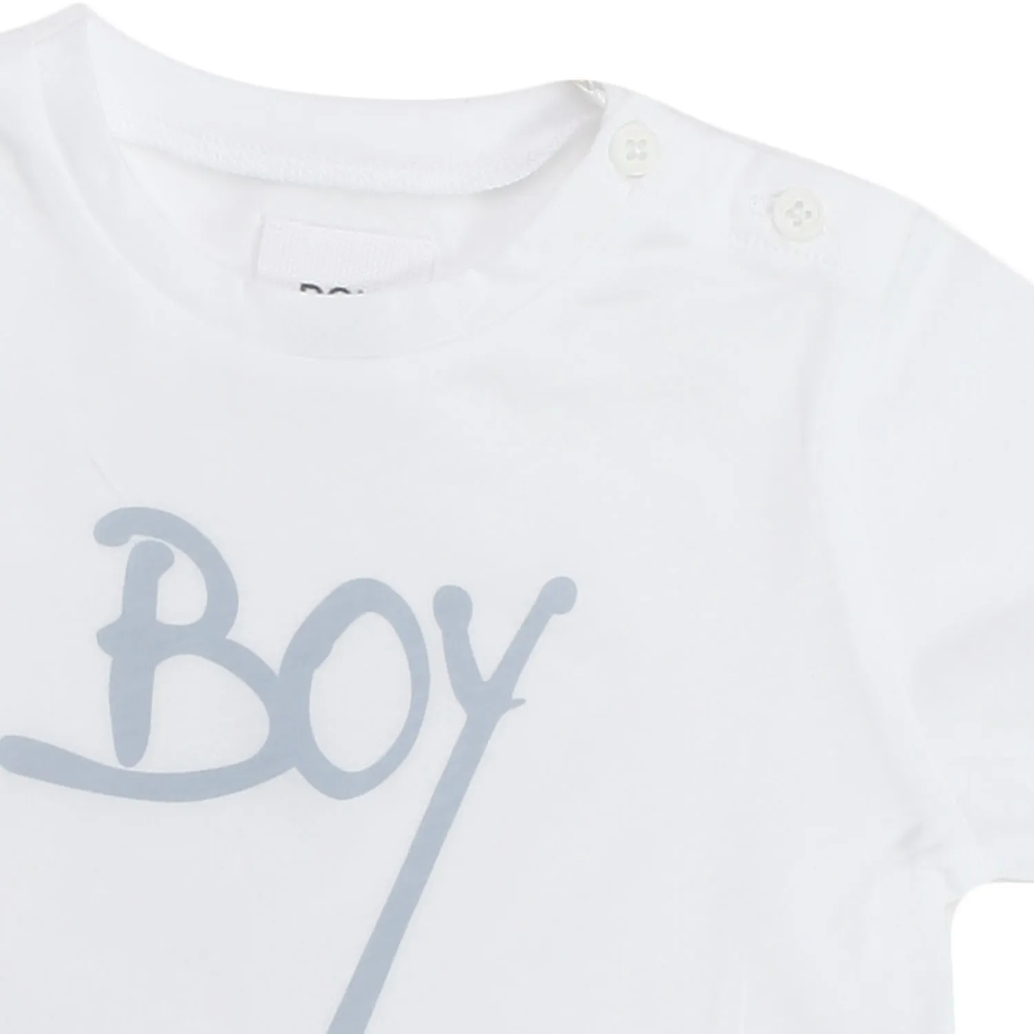 Maglietta Boy Bianca Neonato