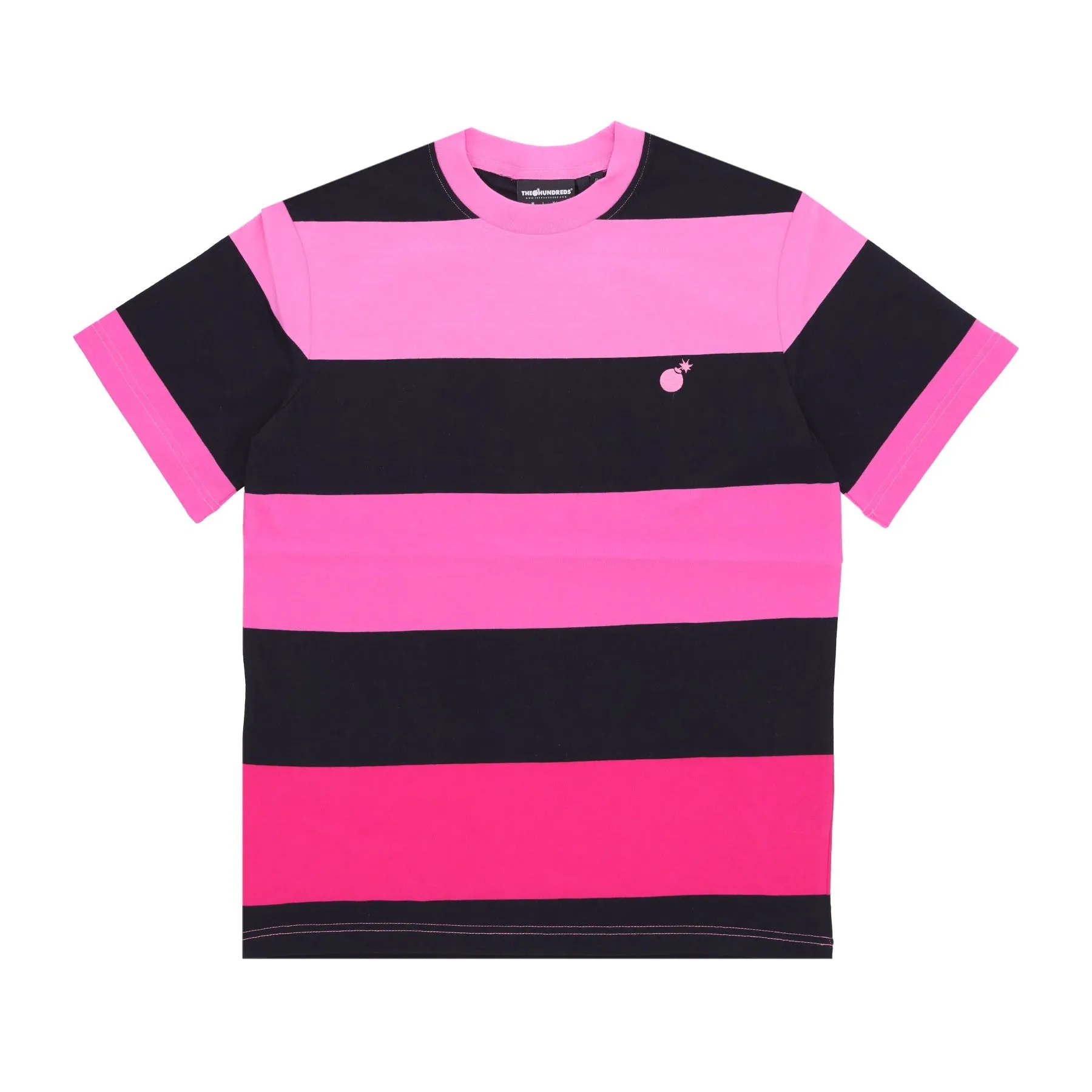 Maglietta Uomo Block Tee Fuchsia