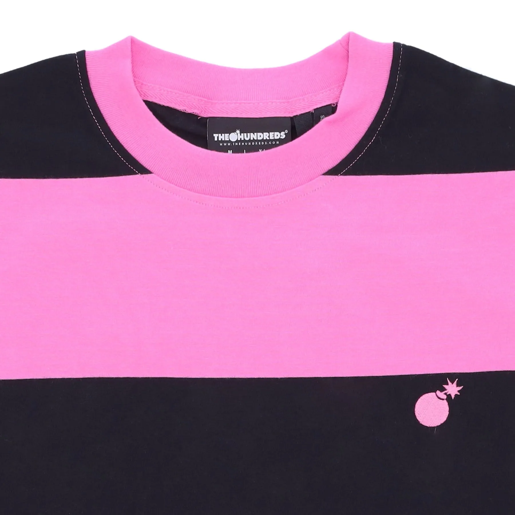 Maglietta Uomo Block Tee Fuchsia