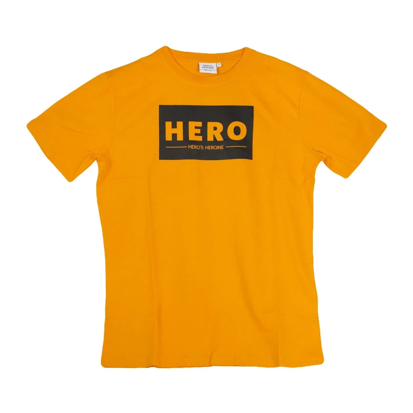 Maglietta Uomo Hero Logo Orange