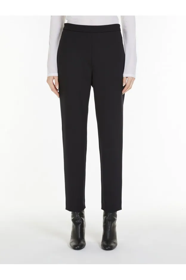 Max Mara Sonni Pantalone In Jersey Scuba