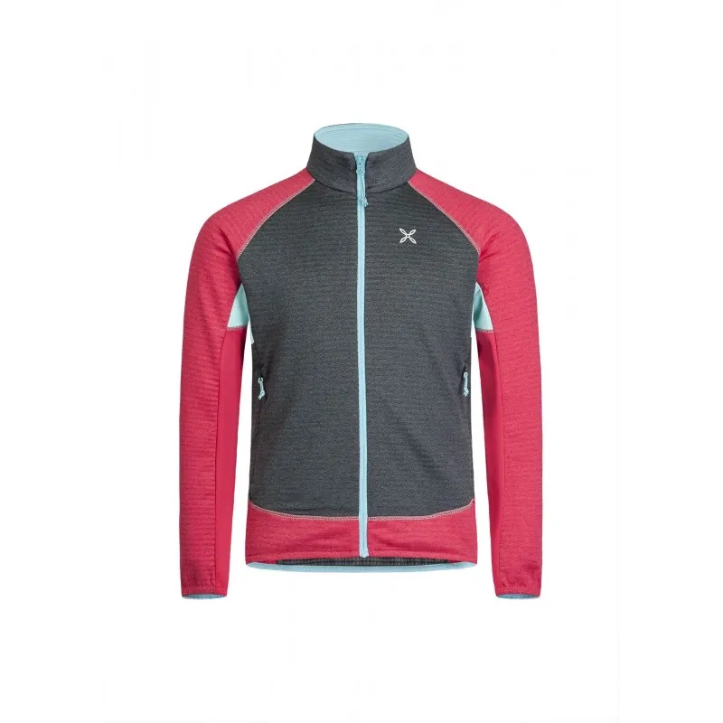 MONTURA THERMAL COLOR MAGLIA KIDS PIOMBO/ROSA SUGAR