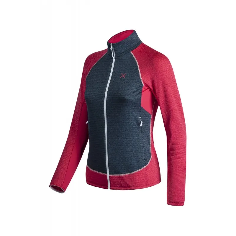 MONTURA THERMAL COLOR MAGLIA WOMAN BLU CENERE/ROSA