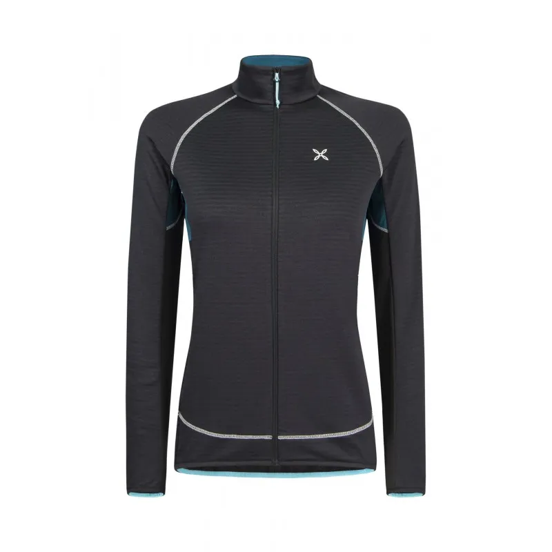 MONTURA THERMAL COLOR MAGLIA WOMAN nero/baltic