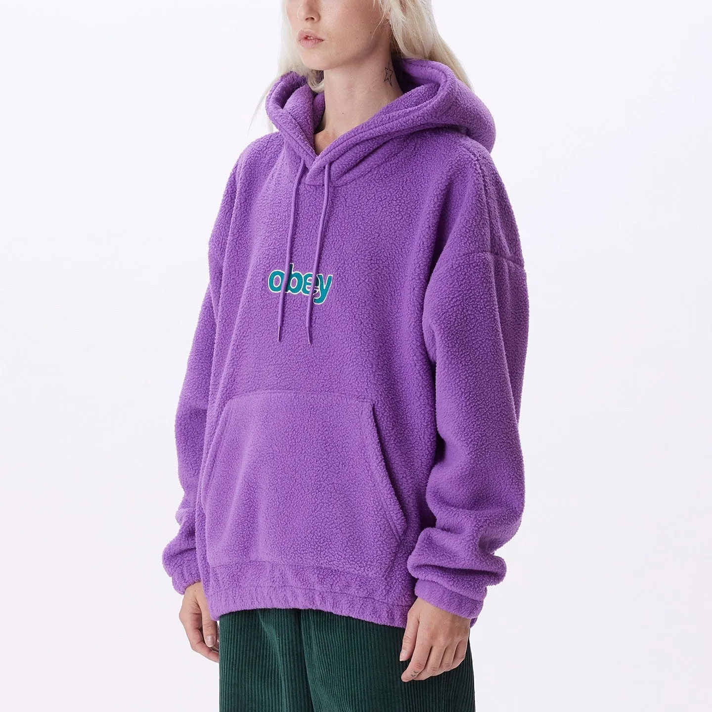 OBEY HARPER HOOD FLEECE