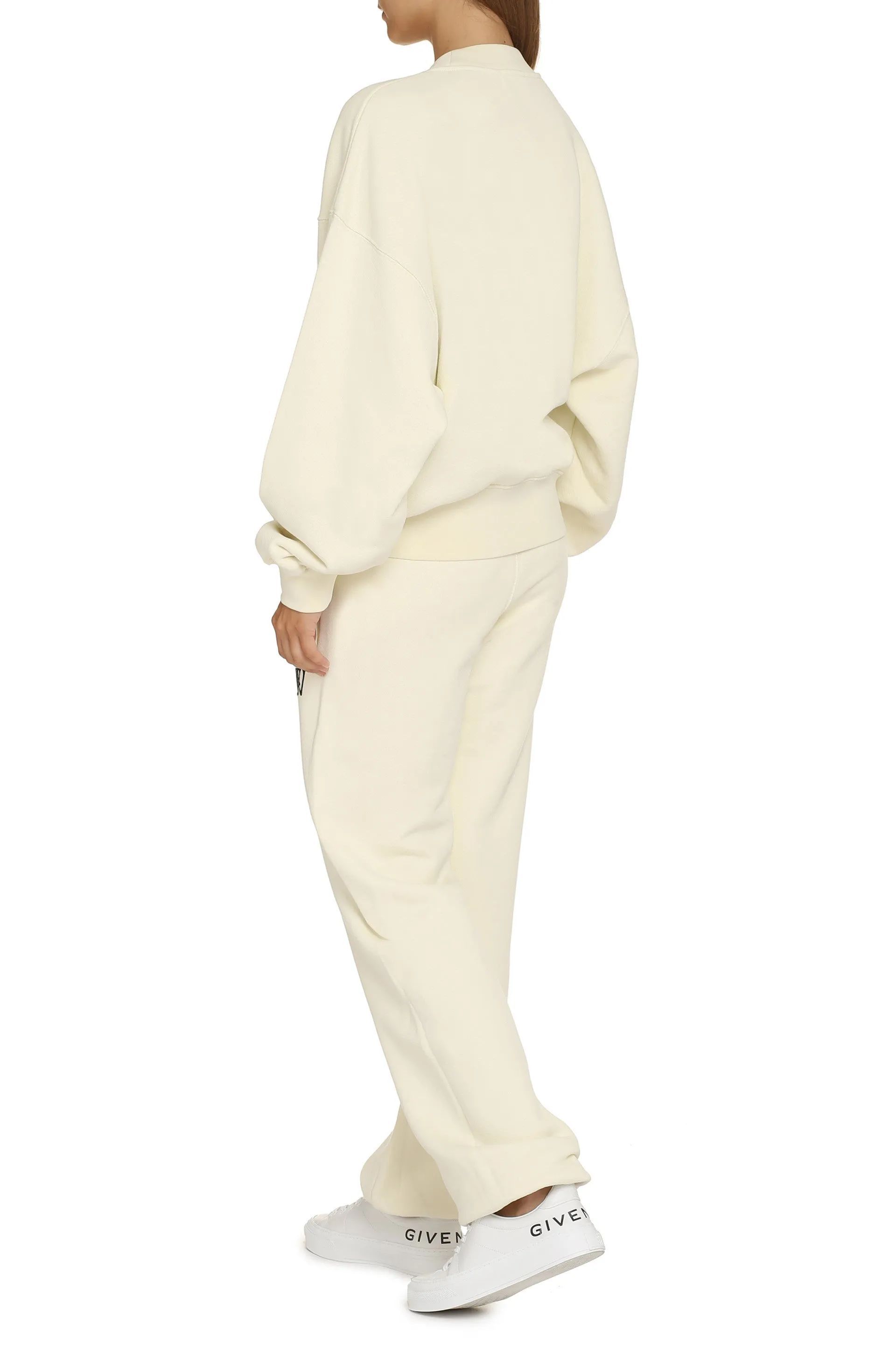 Off-White Felpa girocollo in cotone