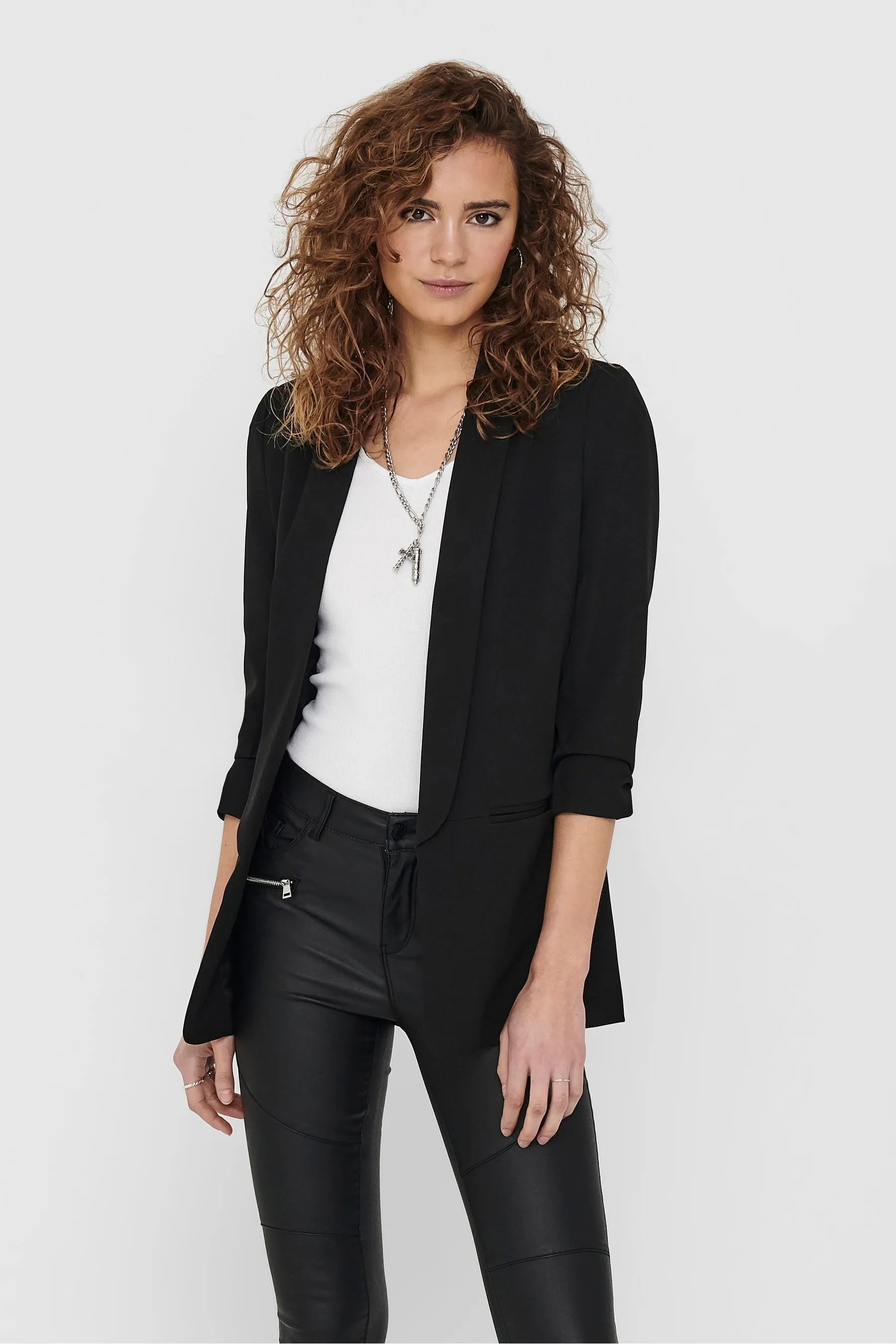 ONLY - Blazer con maniche Abbigliamento da lavoro arricciate