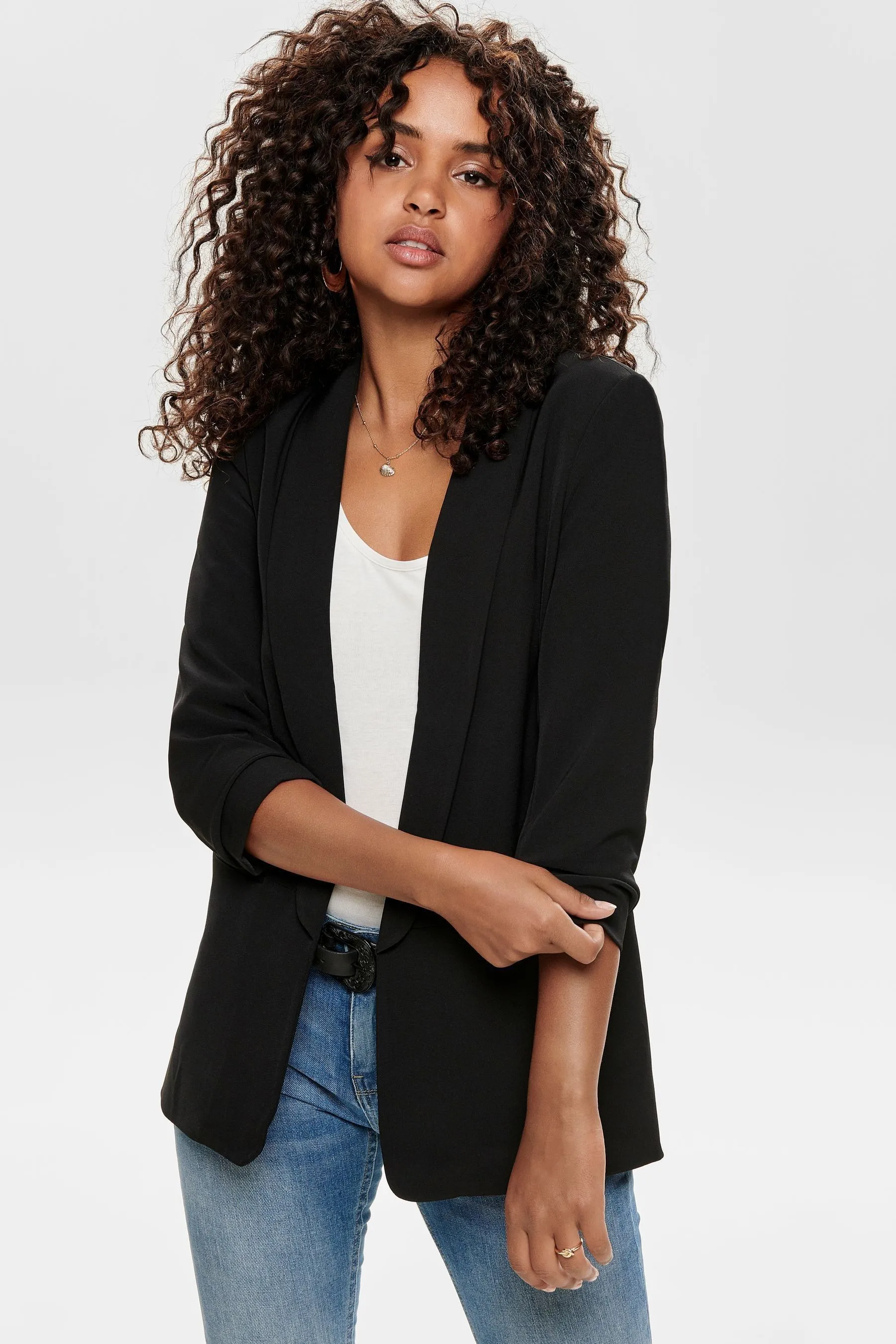 ONLY - Blazer con maniche Abbigliamento da lavoro arricciate