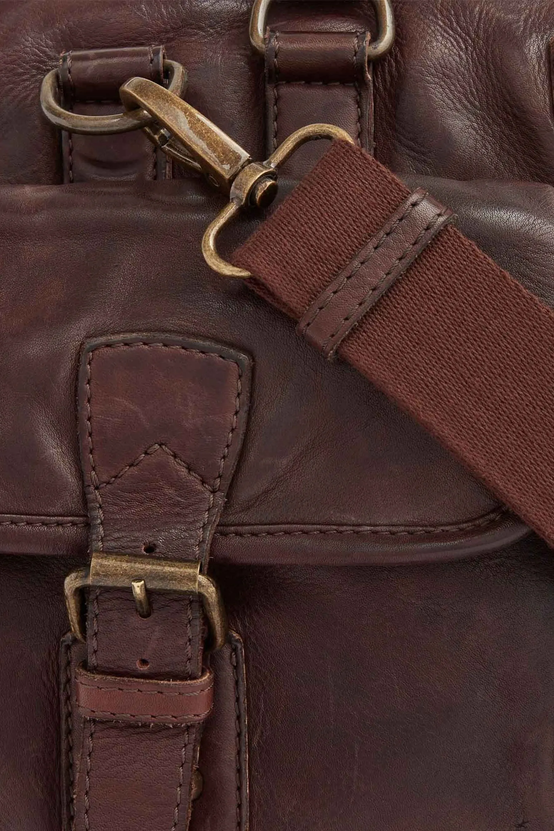 Osprey London - Marrone media in pelle lavata - Borsa