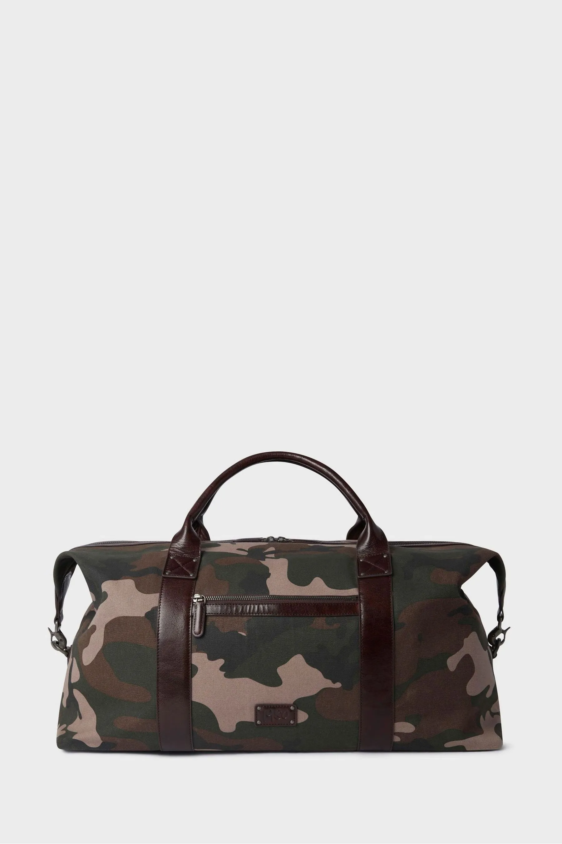 Osprey London Verde - The Maverick - Weekender in tela e pelle Borsa