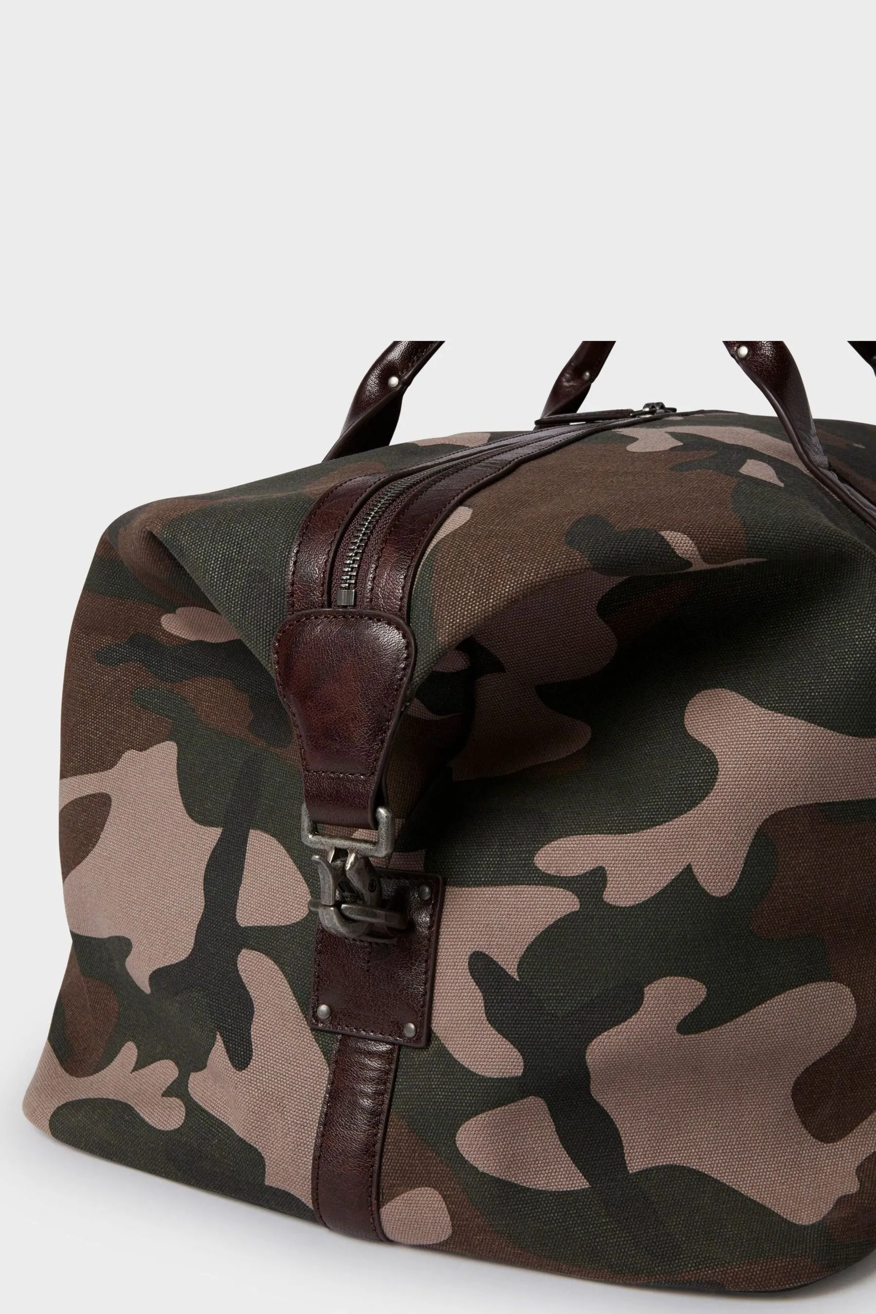 Osprey London Verde - The Maverick - Weekender in tela e pelle Borsa