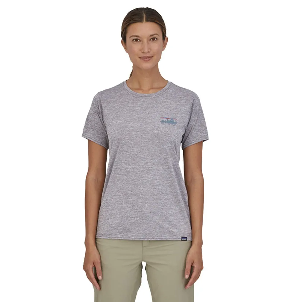 Patagonia Maglia Trekking Cap Cool Daily Graphic ,73 Grigio Donna