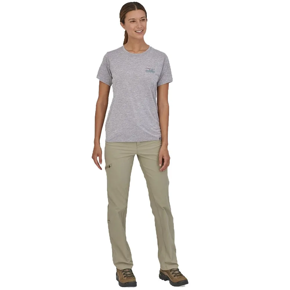 Patagonia Maglia Trekking Cap Cool Daily Graphic ,73 Grigio Donna