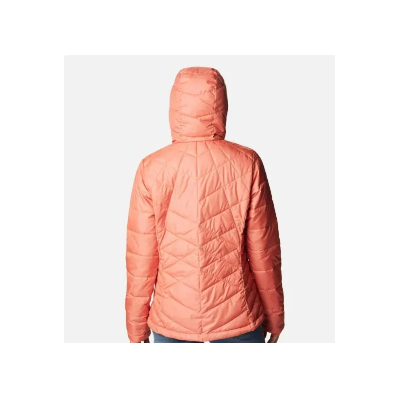 Piumino con cappuccio da donna Columbia Heavenly (Faded Peach)