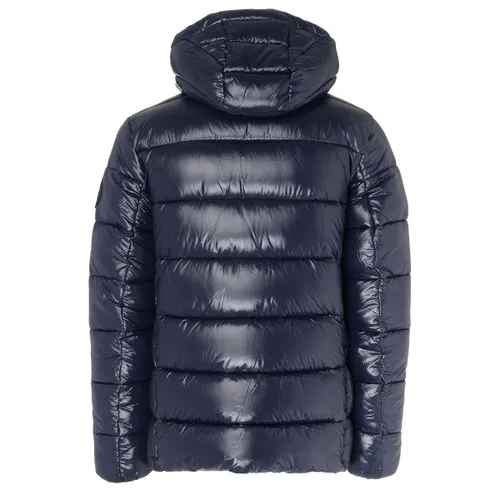 Piumino con cappuccio Save the Duck Maxime blu scuro
