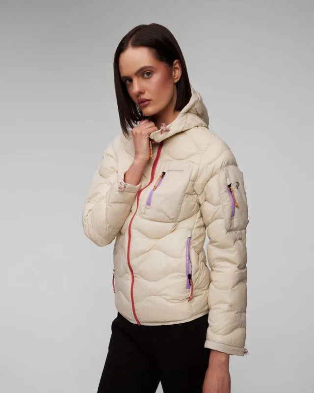 Piumino da donna Peak Performance Helium Utility Down beige