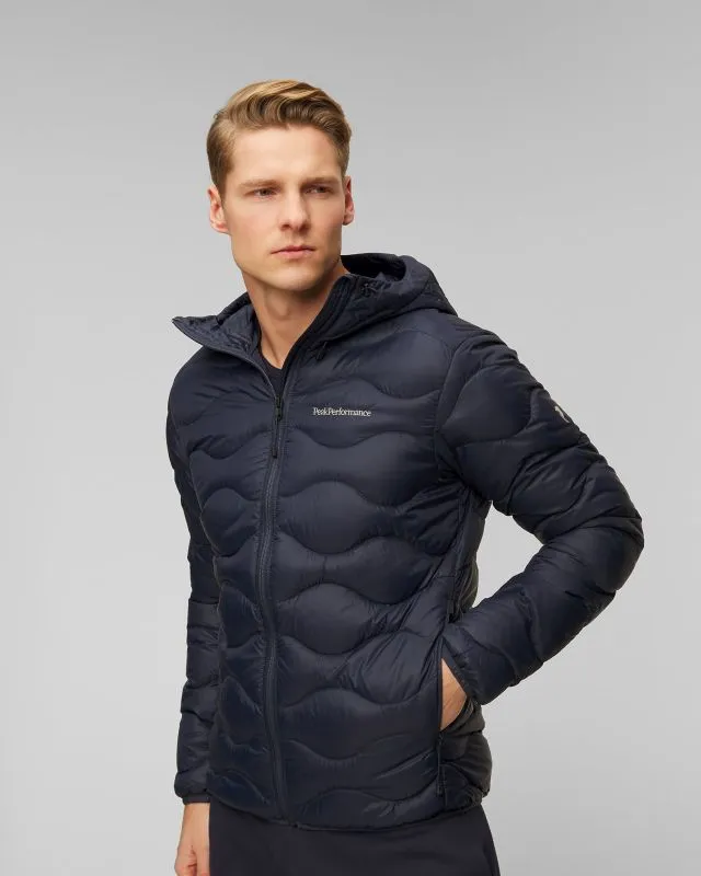 Piumino da uomo Peak Performance Helium Down blu scuro