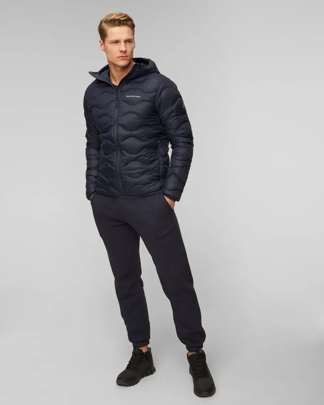 Piumino da uomo Peak Performance Helium Down blu scuro