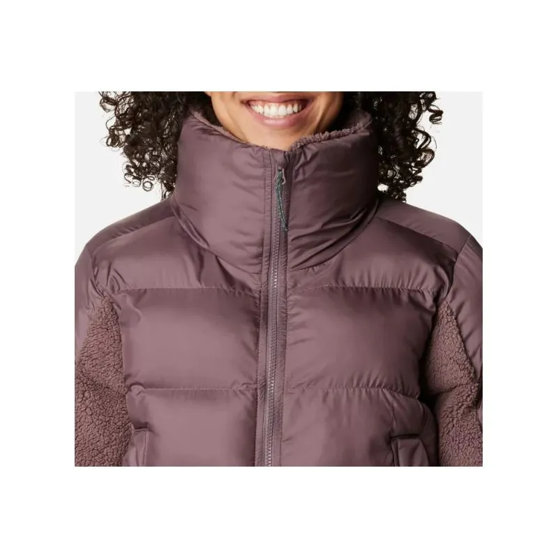 Piumino ibrido da donna Columbia Leadbetter Point Sherpa (Basalt)