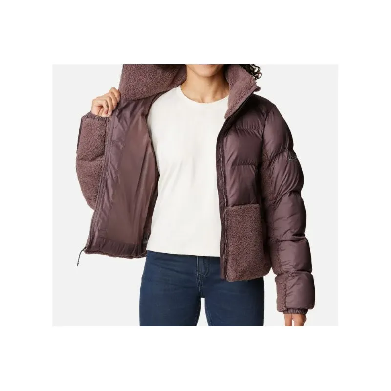 Piumino ibrido da donna Columbia Leadbetter Point Sherpa (Basalt)