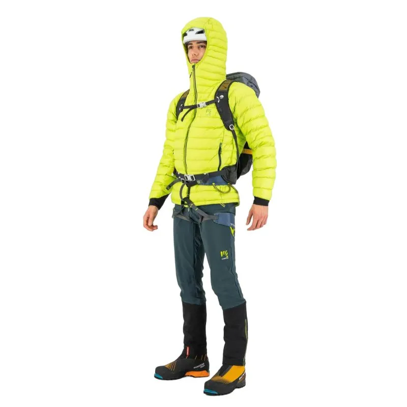 Piumino Karpos HIGH. DWN HOODIE (Kiwi Colada) per uomo