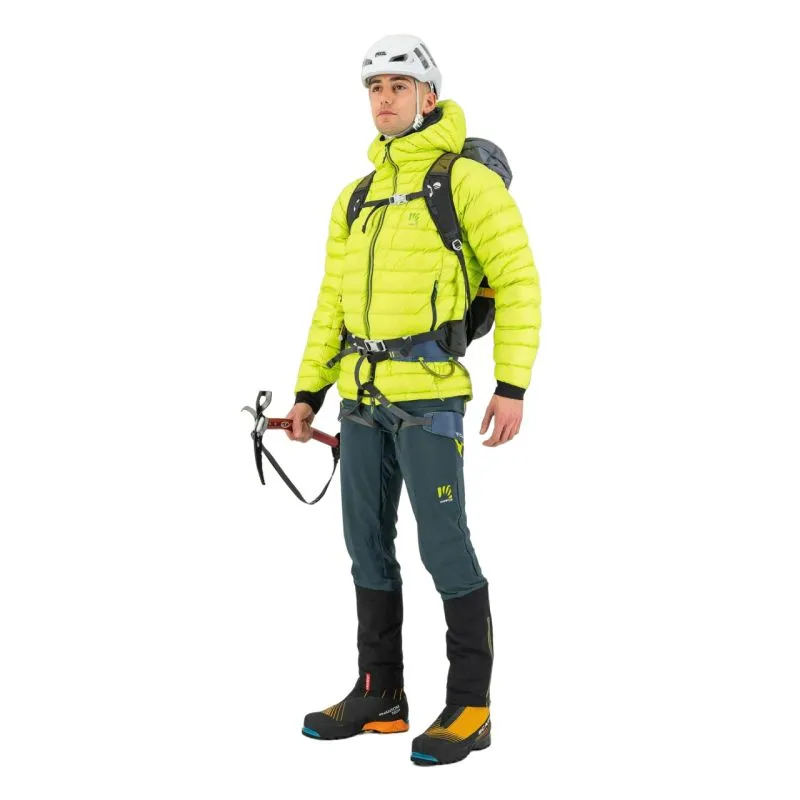 Piumino Karpos HIGH. DWN HOODIE (Kiwi Colada) per uomo
