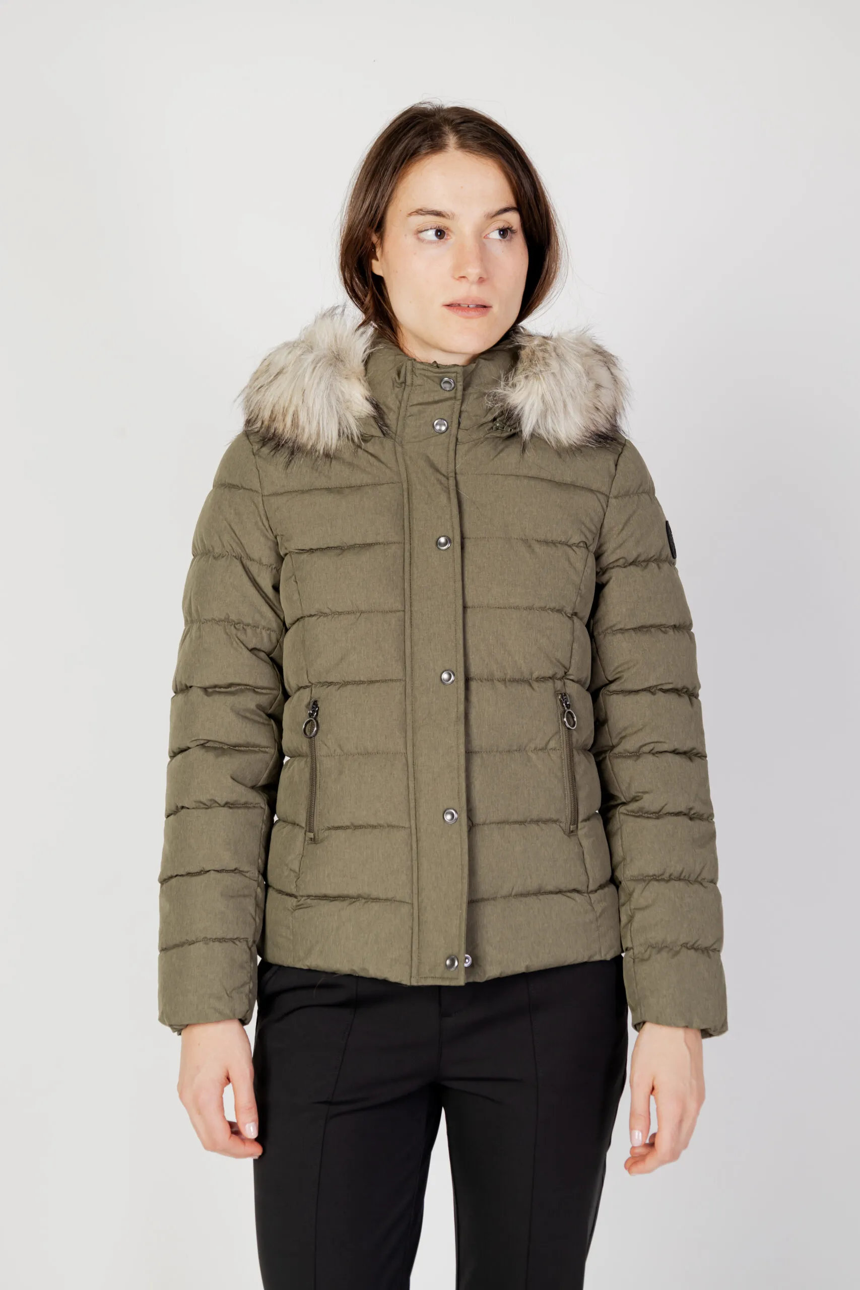 Piumino Only onlnewluna quilted jacket cc otw Verde Oliva
