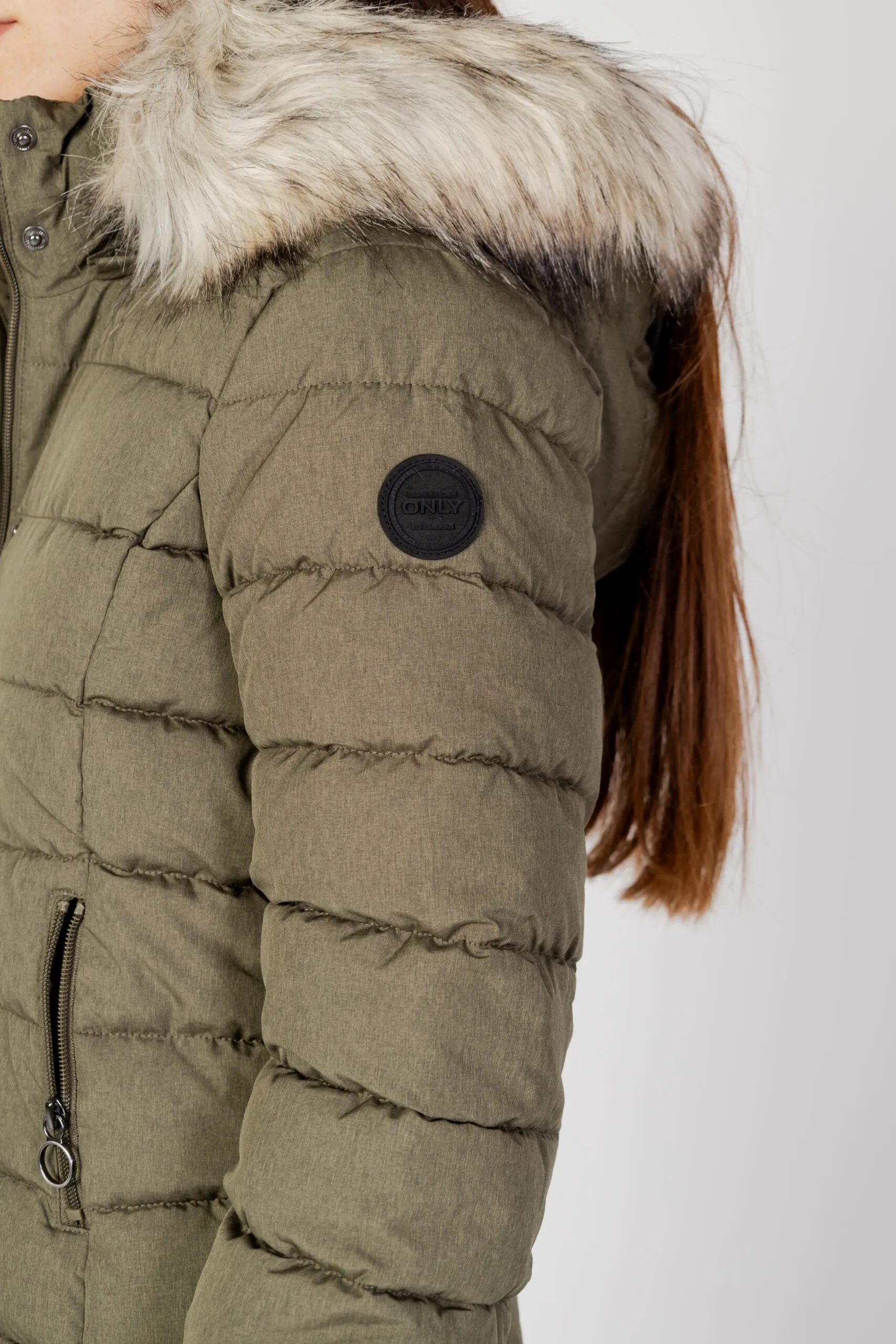 Piumino Only onlnewluna quilted jacket cc otw Verde Oliva