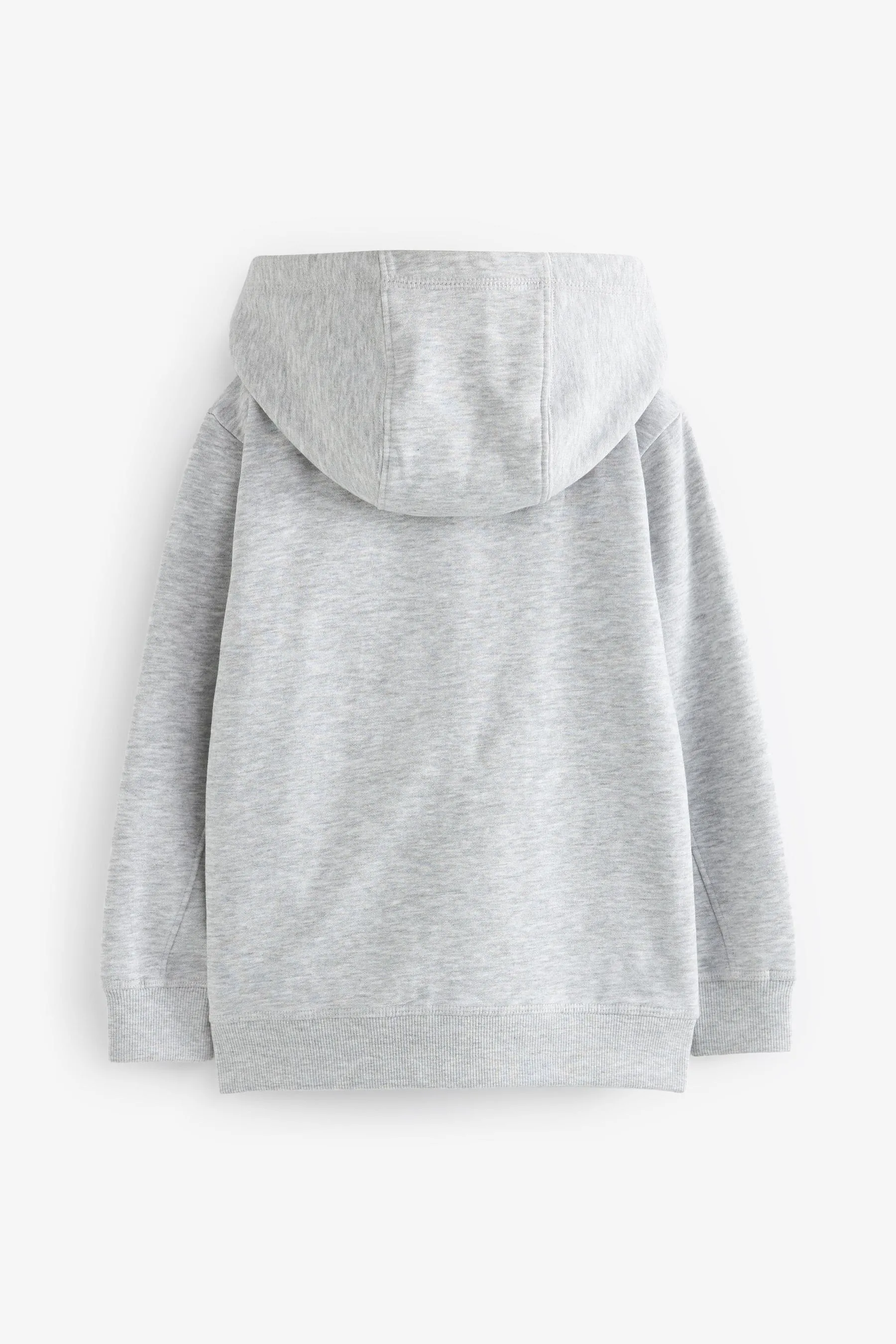 Plain Zip Through Hoodie (3-16yrs)    