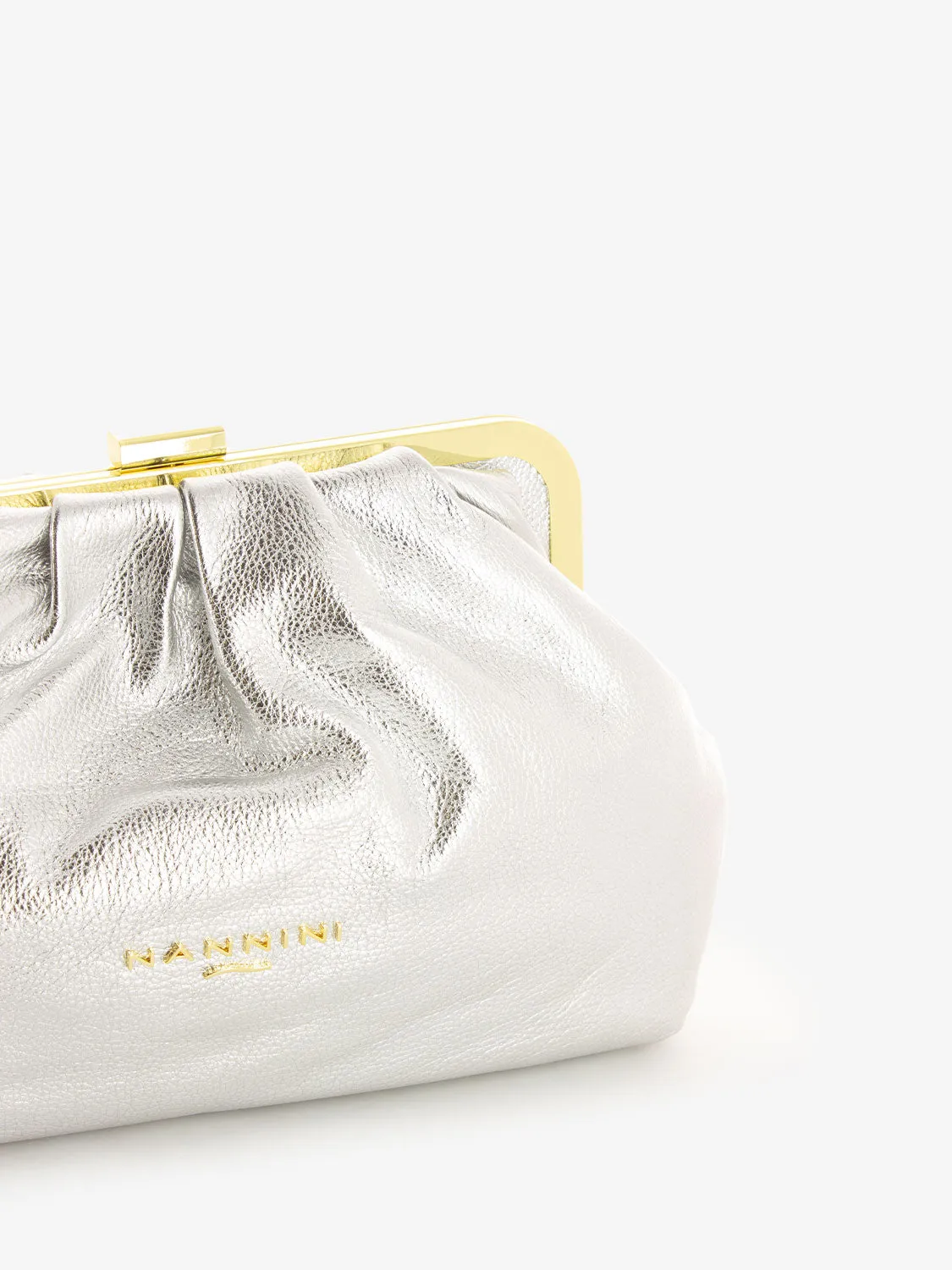 Pochette a borsellino Keira argento