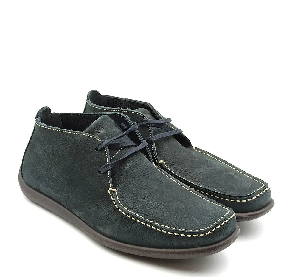 Polacchino in nabuk Frau 1476 Piuma Blu