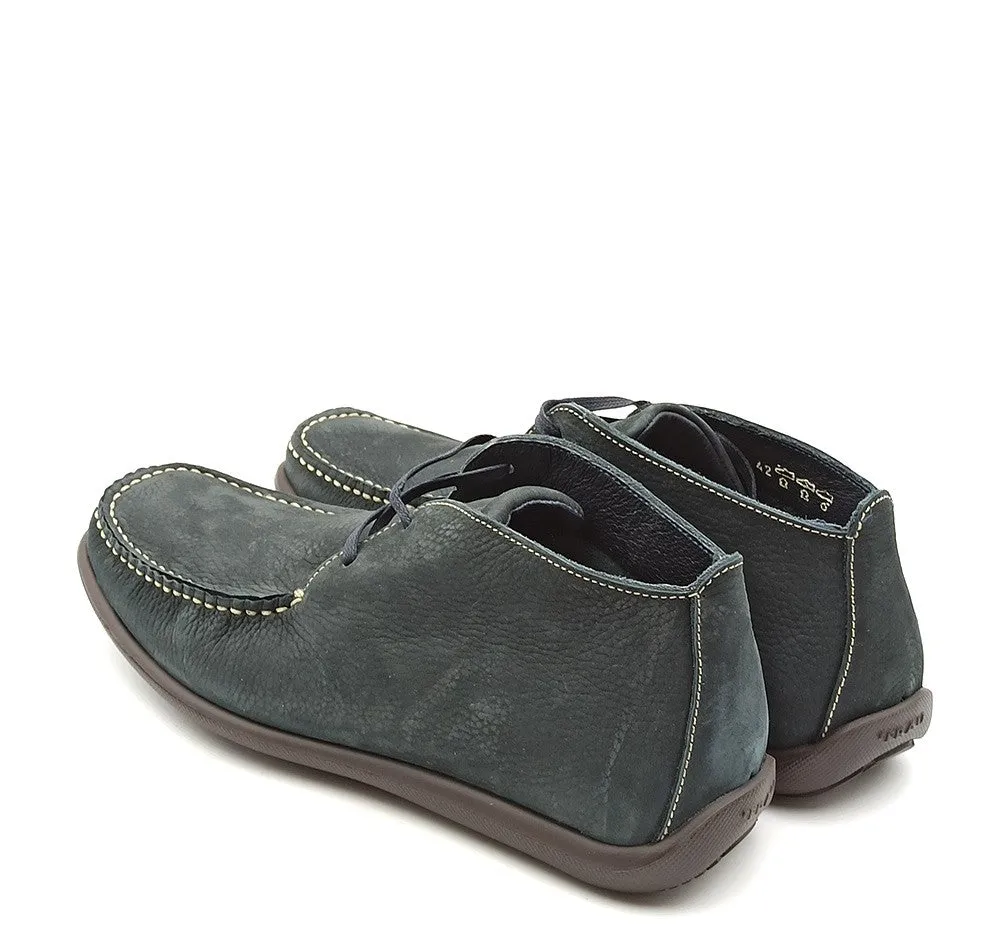 Polacchino in nabuk Frau 1476 Piuma Blu